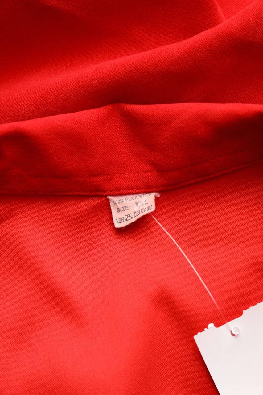 Carou VINTAGE Hemd-Bluse Mit Kurzem Ärmel