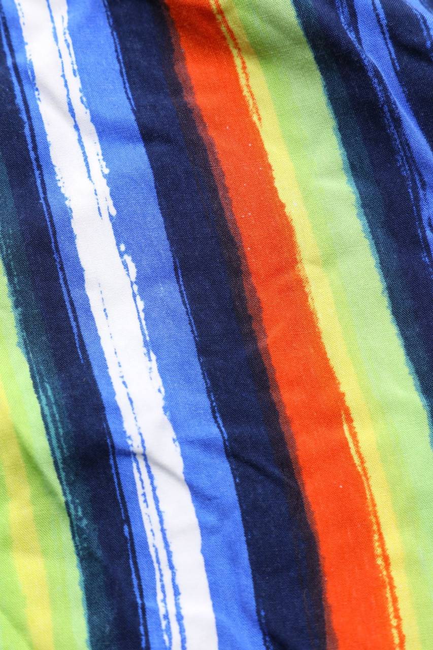 Carou VINTAGE Hemd-Bluse Mit Kurzem Ärmel