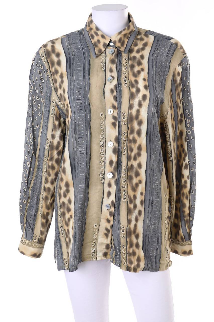 Carou VINTAGE Hemd-Bluse mit Print