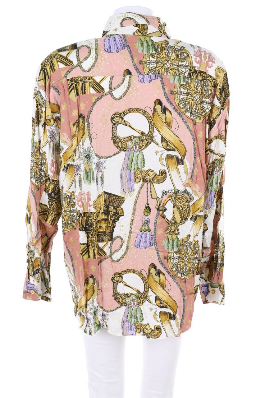 Carou VINTAGE Hemd-Bluse Mit Print