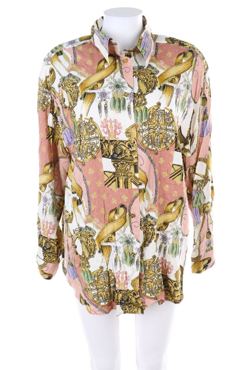 Carou VINTAGE Hemd-Bluse mit Print