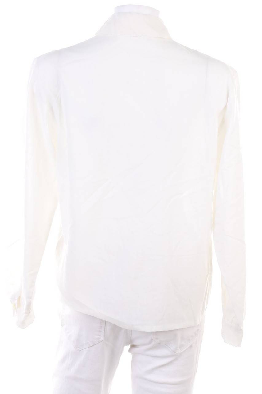 Carou VINTAGE Hemd-Bluse Mit Stickereien