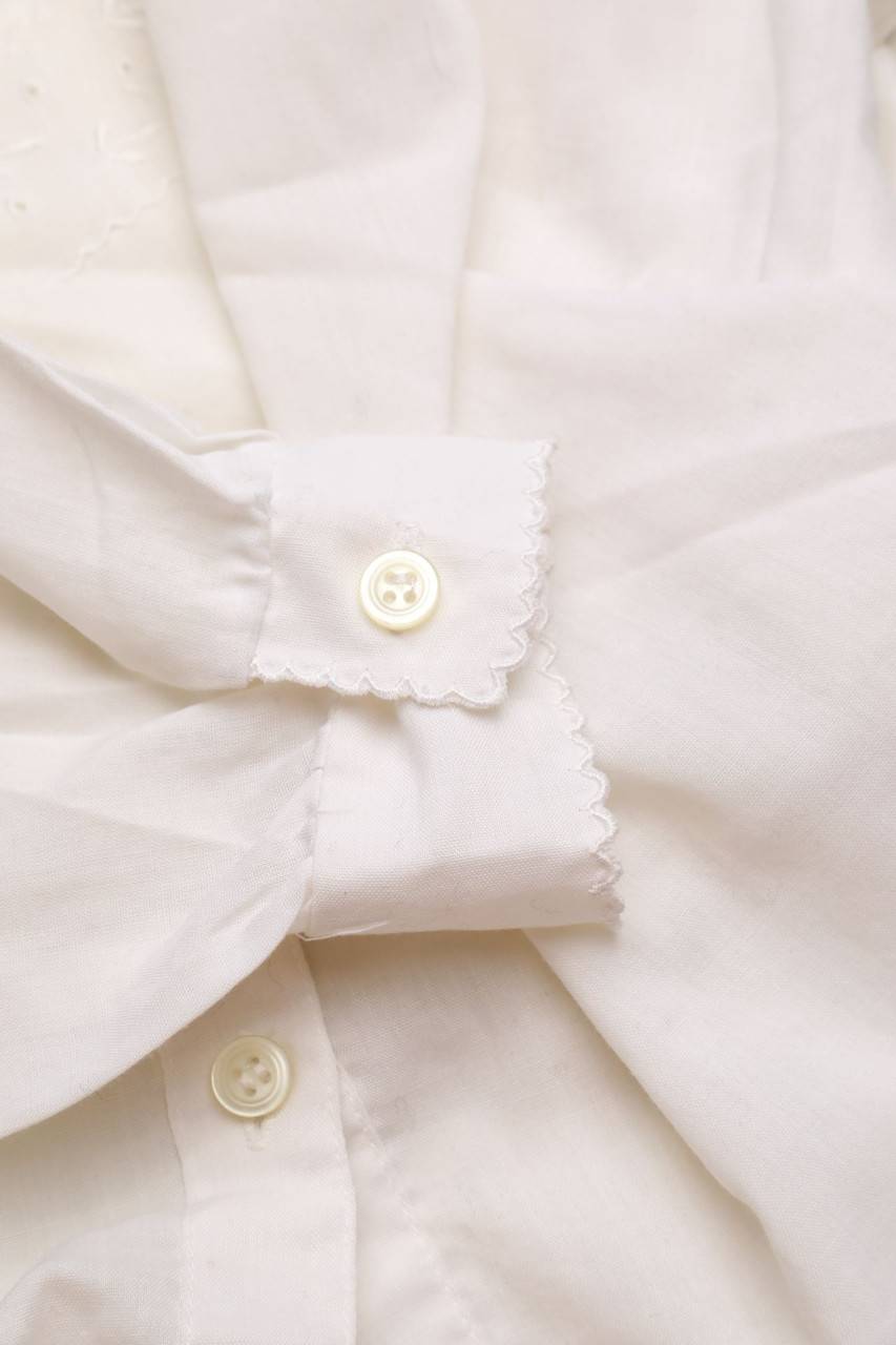 Carou VINTAGE Hemd-Bluse Mit Stickereien