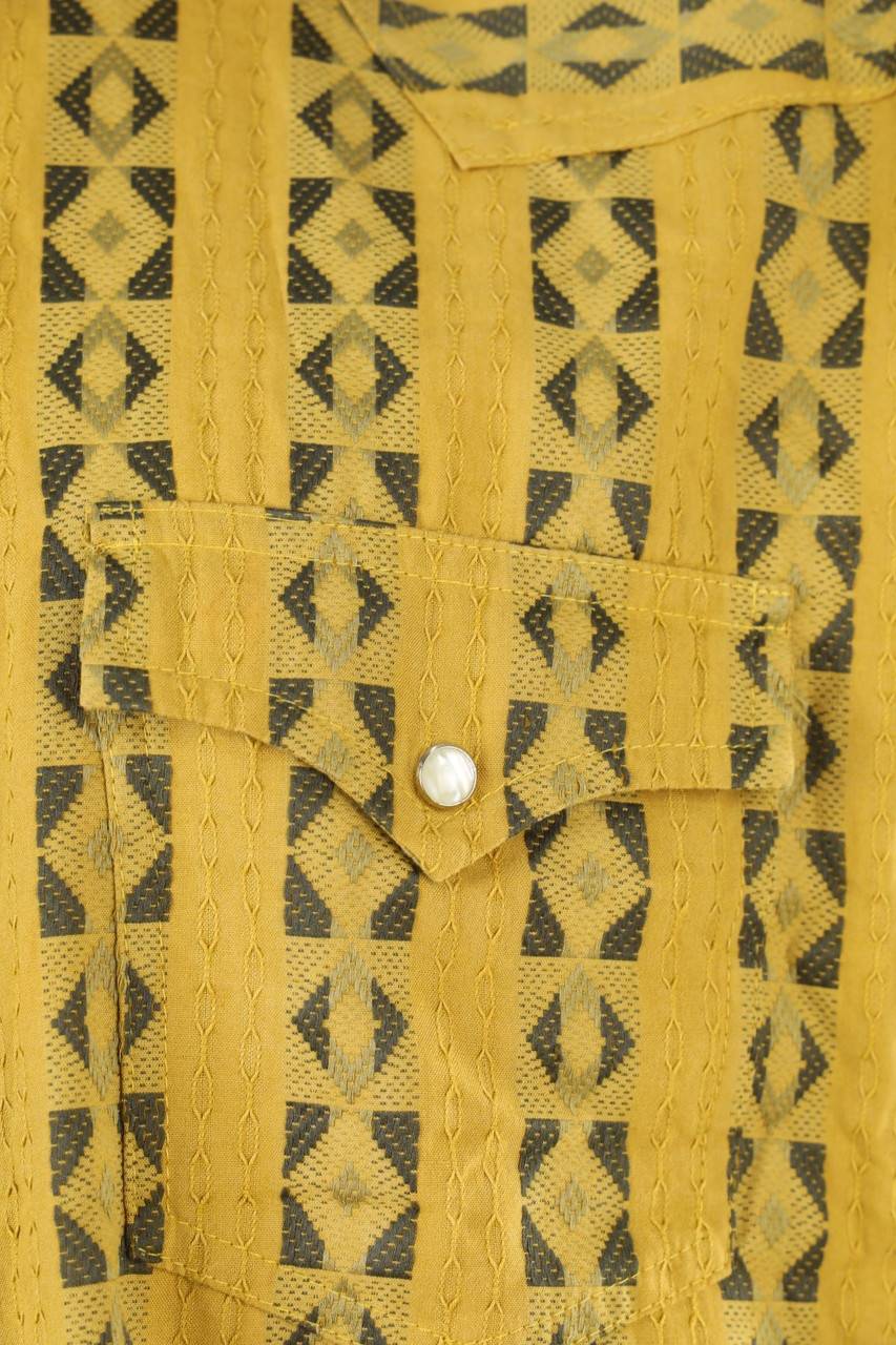 Carou VINTAGE Hemd Mit Ethno-Print
