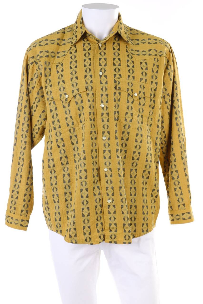 Carou VINTAGE Hemd mit Ethno-Print