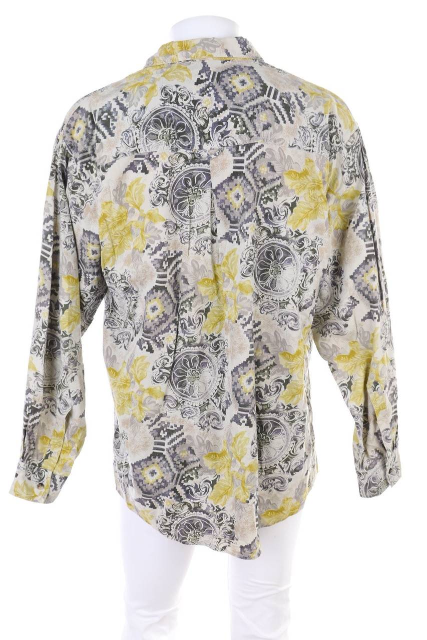 Carou VINTAGE Hemd Mit Floralem Muster