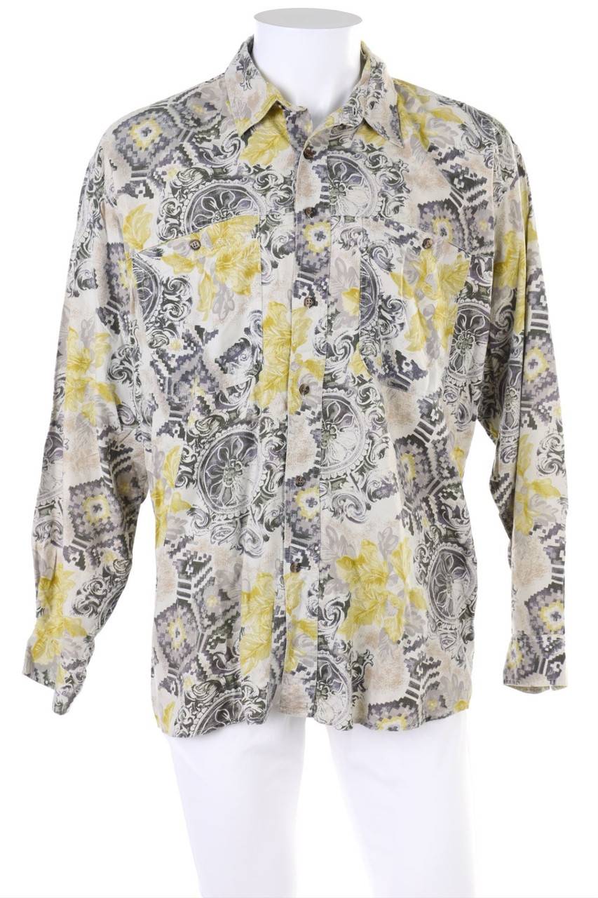 Carou VINTAGE Hemd mit floralem Muster
