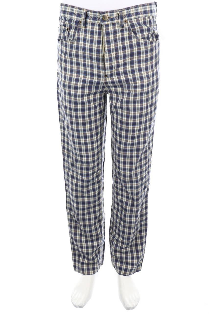 Carou VINTAGE Hose mit Tartan-Muster