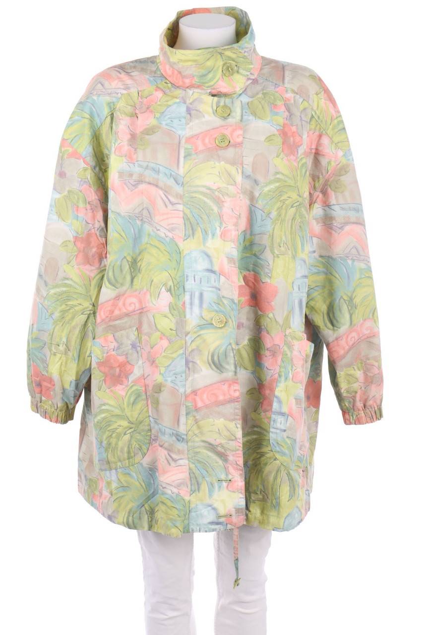 Carou VINTAGE Jacke mit Blumen-Print