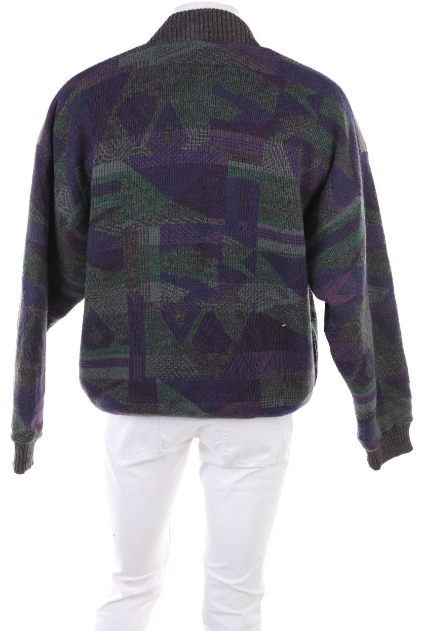 Carou VINTAGE Jacke Mit Muster Aus Woll-Mix
