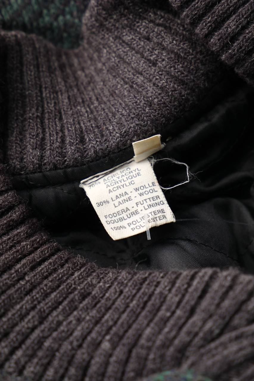 Carou VINTAGE Jacke Mit Muster Aus Woll-Mix