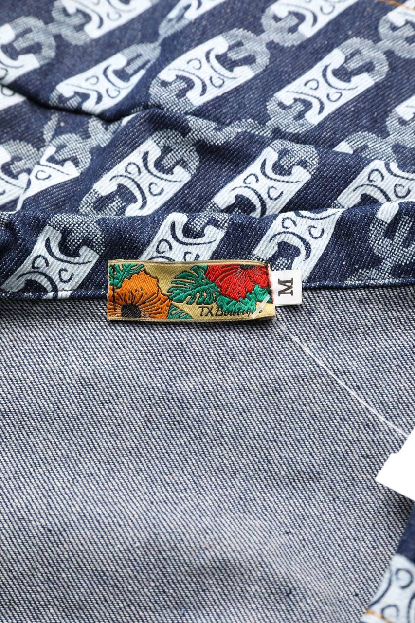 Carou VINTAGE Jeans-Jacke Mit Print