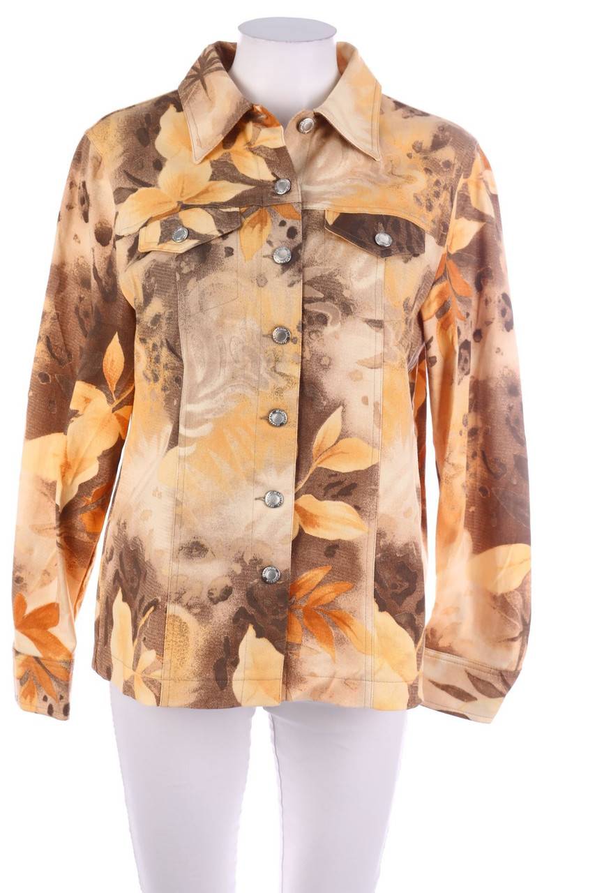 Carou VINTAGE Jeans-Jacke mit Print