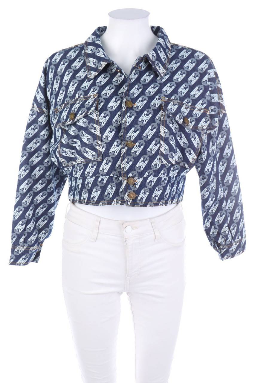 Carou VINTAGE Jeans-Jacke mit Print