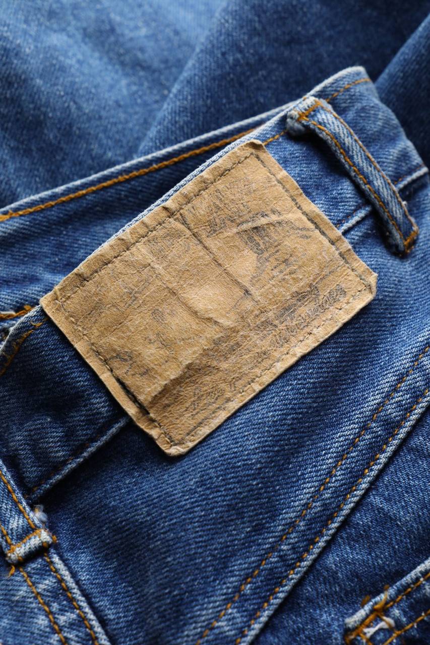 Carou VINTAGE Jeansrock Mit Schlitz