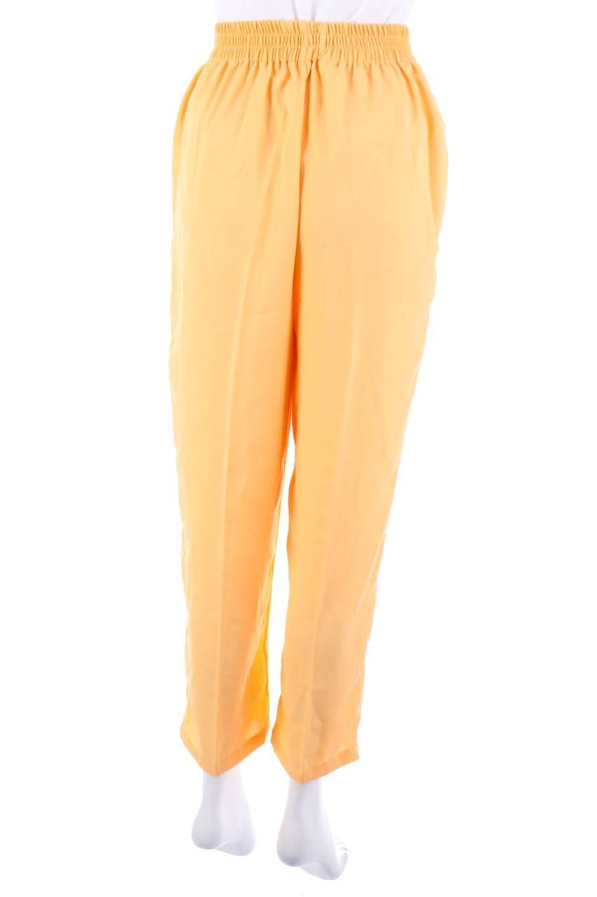 Carou VINTAGE Jogger-Hose Aus Crêpe