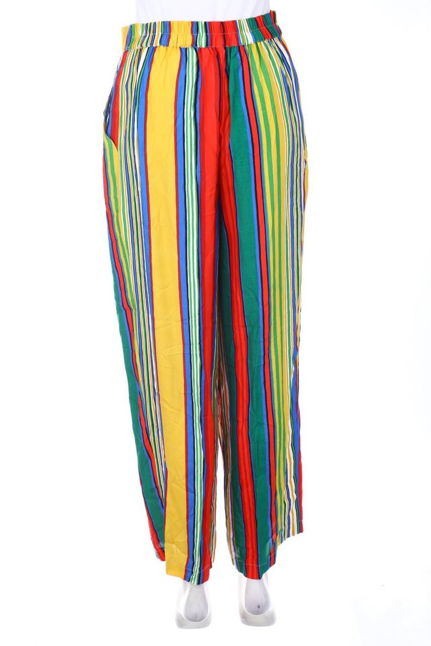 Carou VINTAGE Jogger-Hose Mit Streifen
