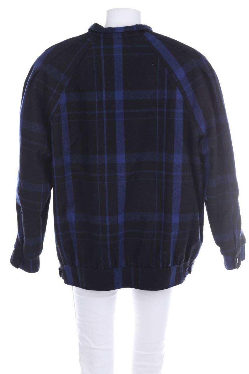 Carou VINTAGE Karo-Jacke Mit Wolle