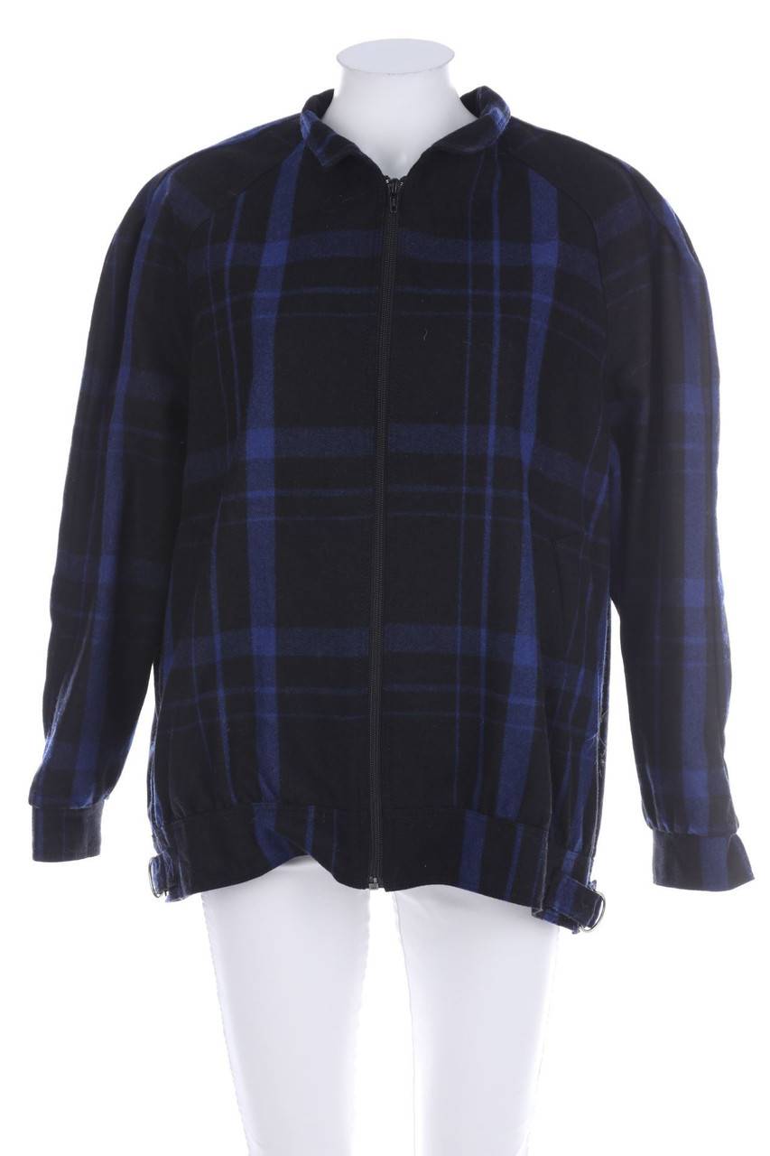 Carou VINTAGE Karo-Jacke mit Wolle