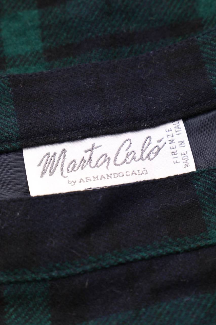 Carou VINTAGE Karo-Rock Mit Karo-Muster