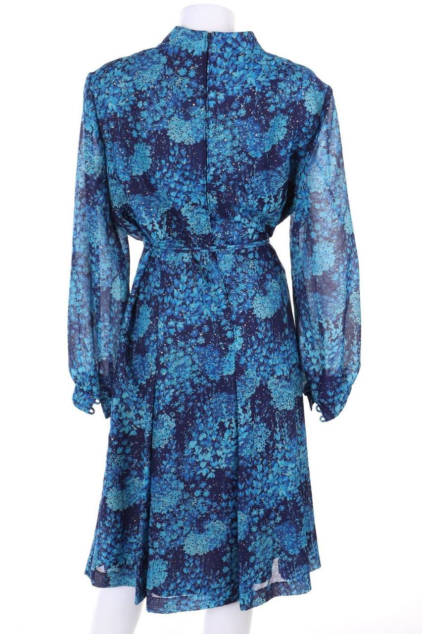 Carou VINTAGE Kleid Mit Blumen-Print