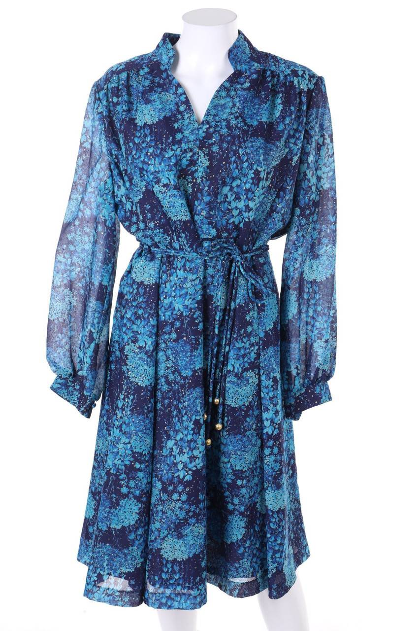 Carou VINTAGE Kleid mit Blumen-Print