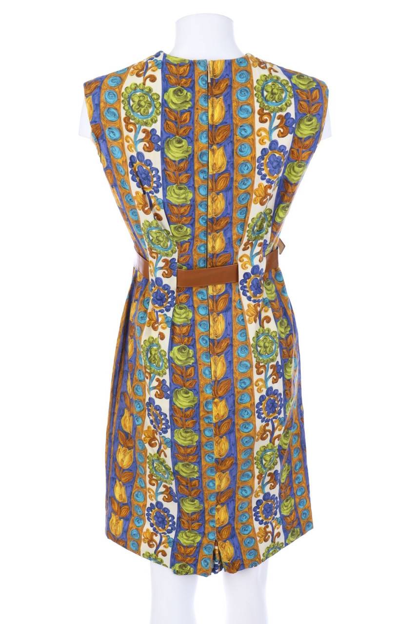 Carou VINTAGE Kleid Mit Floralem Muster