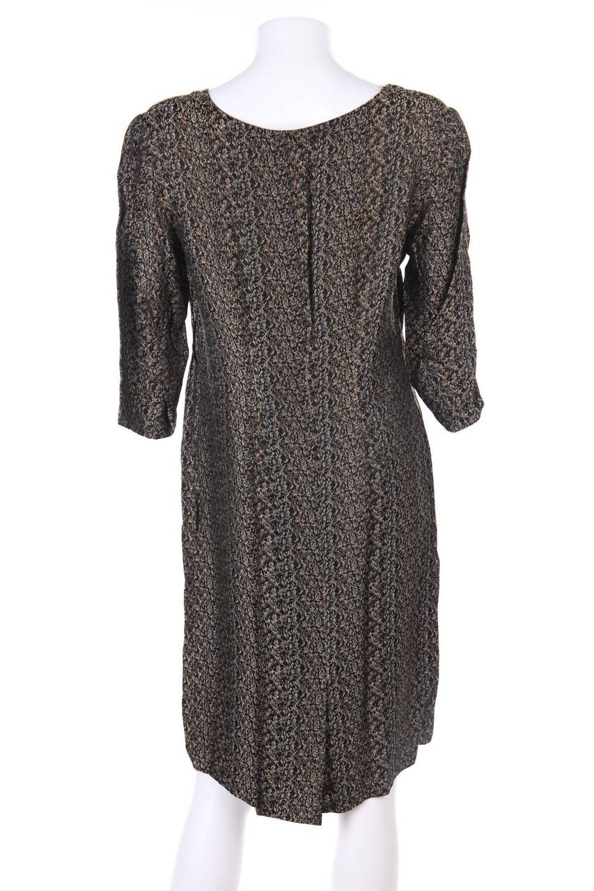 Carou VINTAGE Kleid Mit Metallic-Effekt