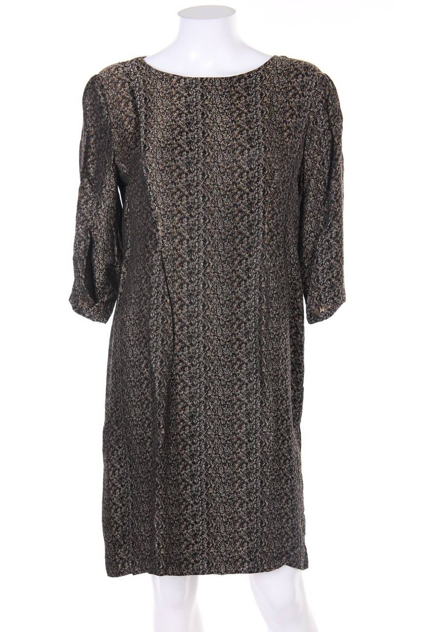 Carou VINTAGE Kleid mit Metallic-Effekt