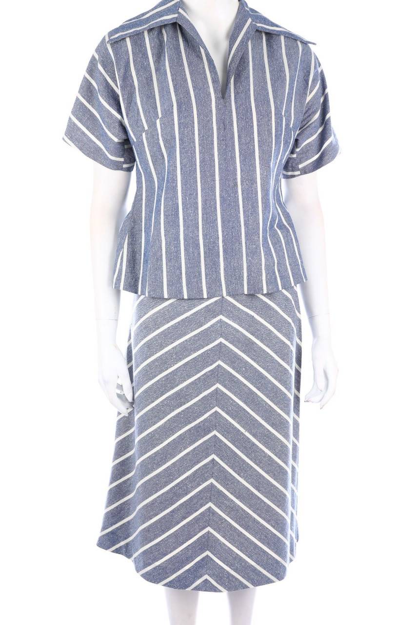 Carou VINTAGE Kombination mit Streifen