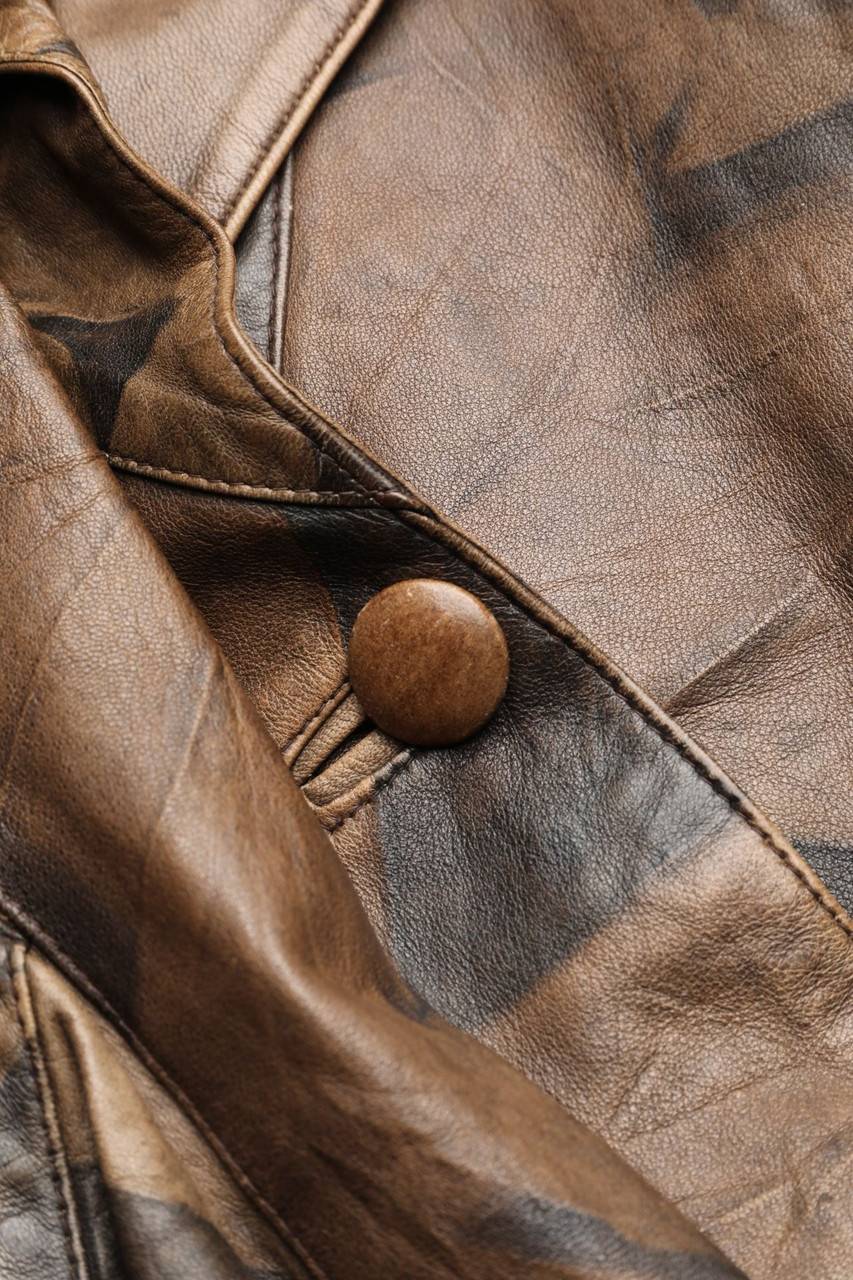 Carou VINTAGE Kunstlederjacke