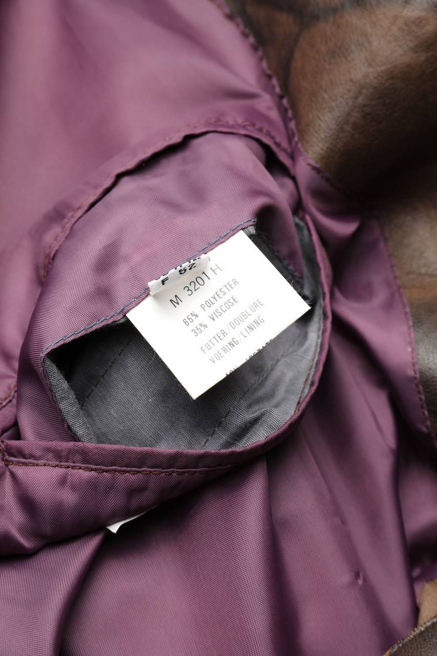 Carou VINTAGE Kunstlederjacke