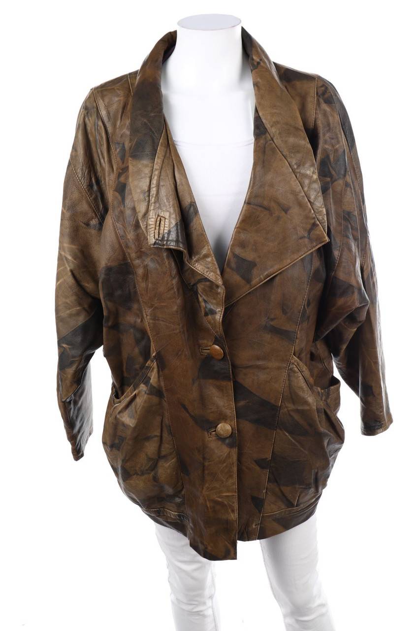 Carou VINTAGE Kunstlederjacke