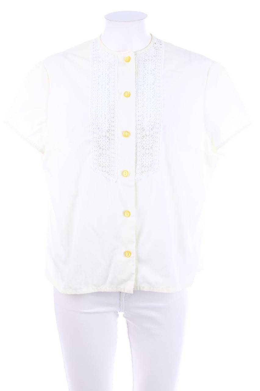 Carou VINTAGE Kurzarm-Bluse