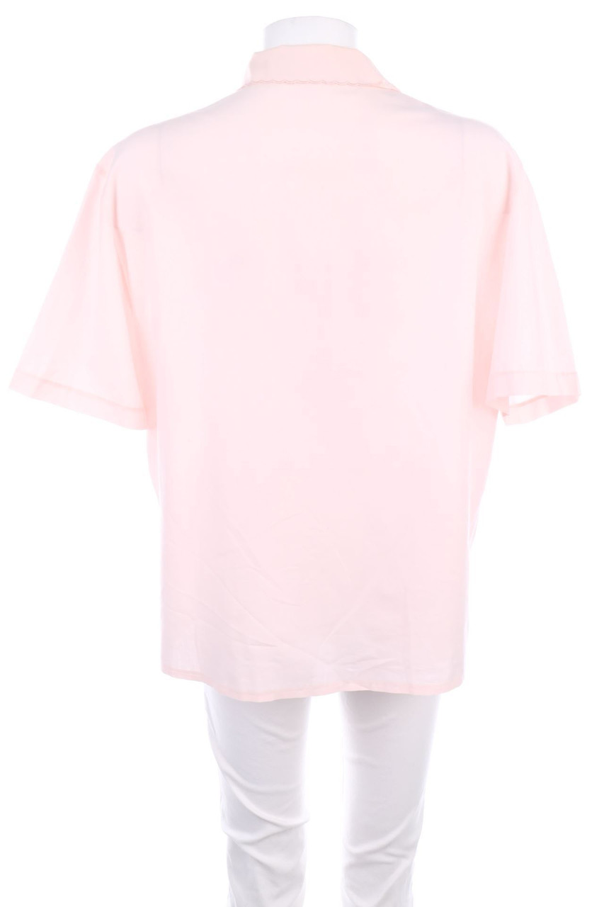 Carou VINTAGE Kurzarm-Bluse Mit Stickereien