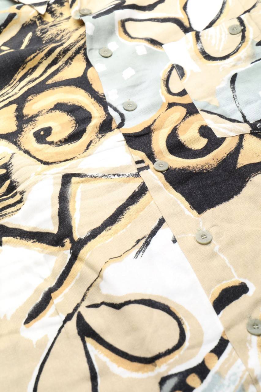 Carou VINTAGE Kurzarm-Hemd Mit Print