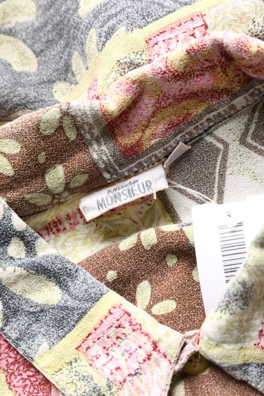 Carou VINTAGE Kurzarm-Hemd Mit Print