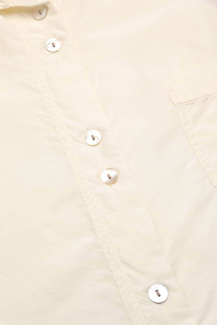 Carou VINTAGE Kurzarm-Seiden-Bluse