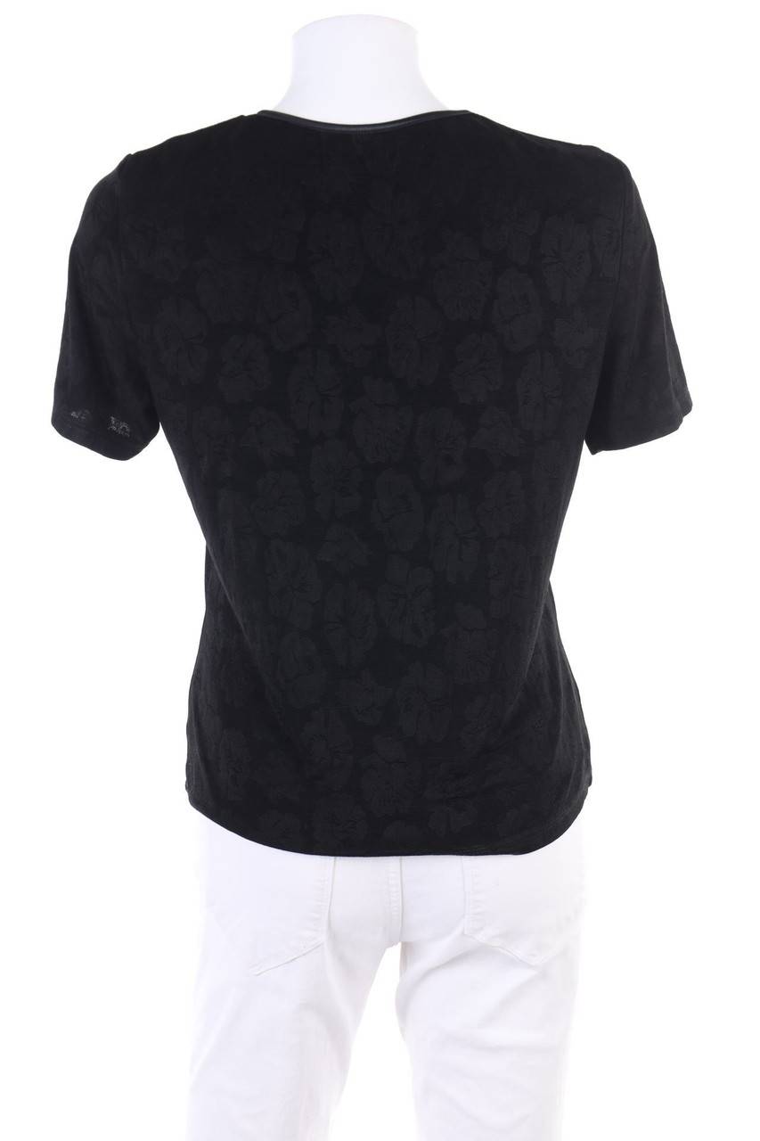 Carou VINTAGE Kurzarm-Shirt Mit Blumen-Print