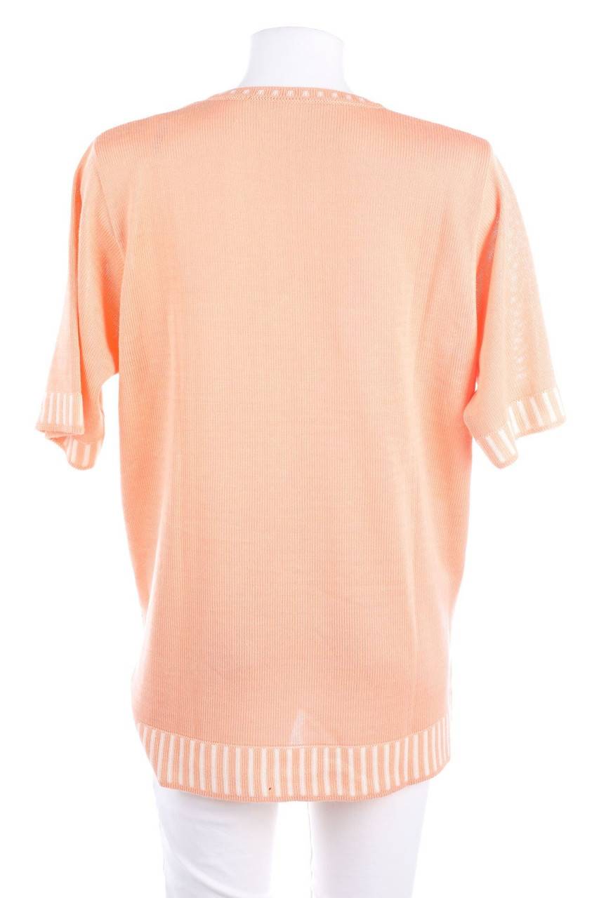 Carou VINTAGE Kurzarm-Strick-Pullover