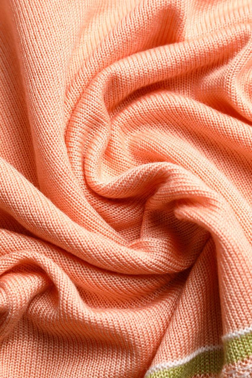 Carou VINTAGE Kurzarm-Strick-Pullover