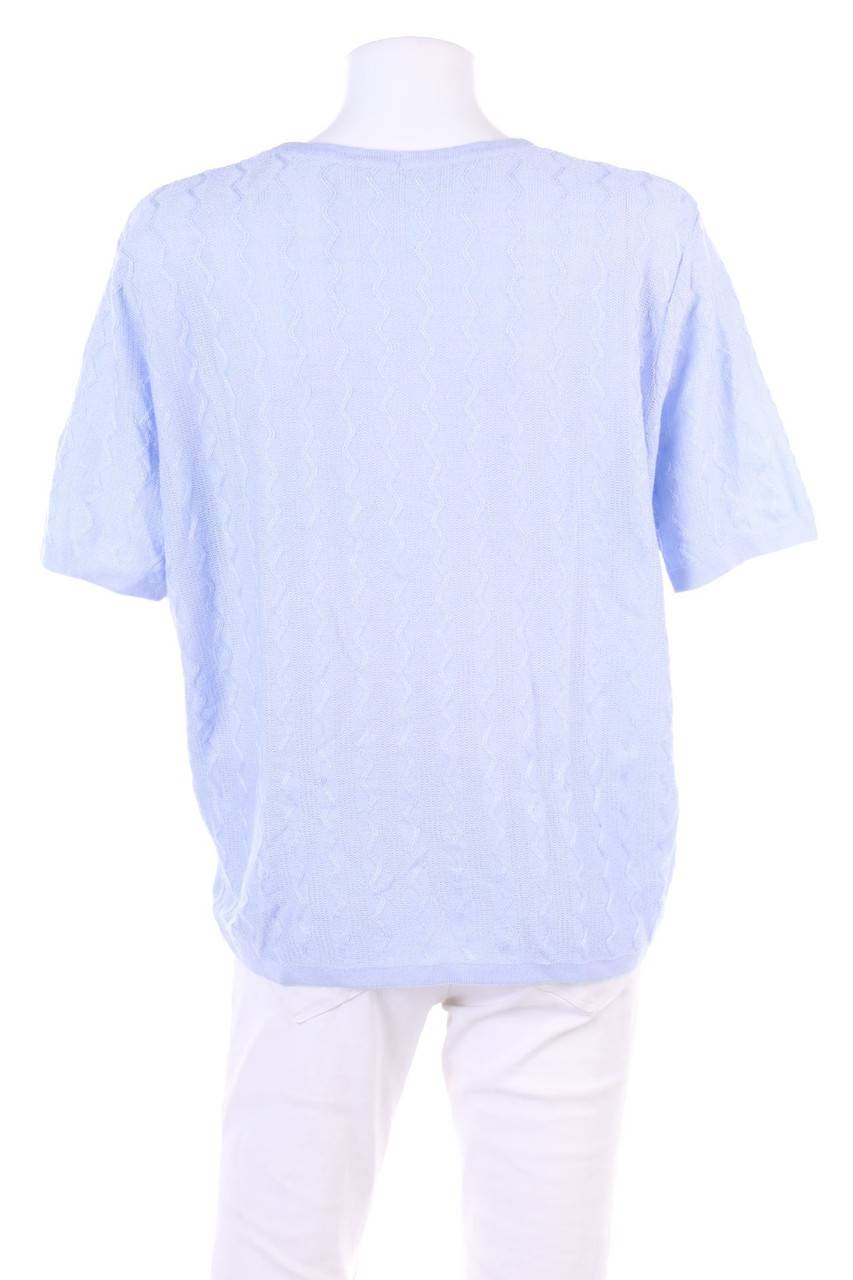 Carou VINTAGE Kurzarm-Strick-Pullover