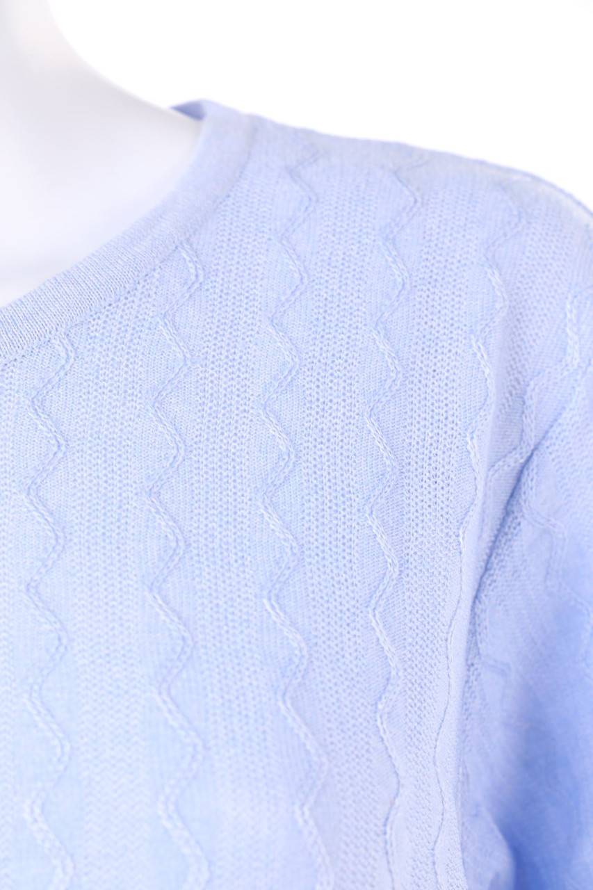Carou VINTAGE Kurzarm-Strick-Pullover