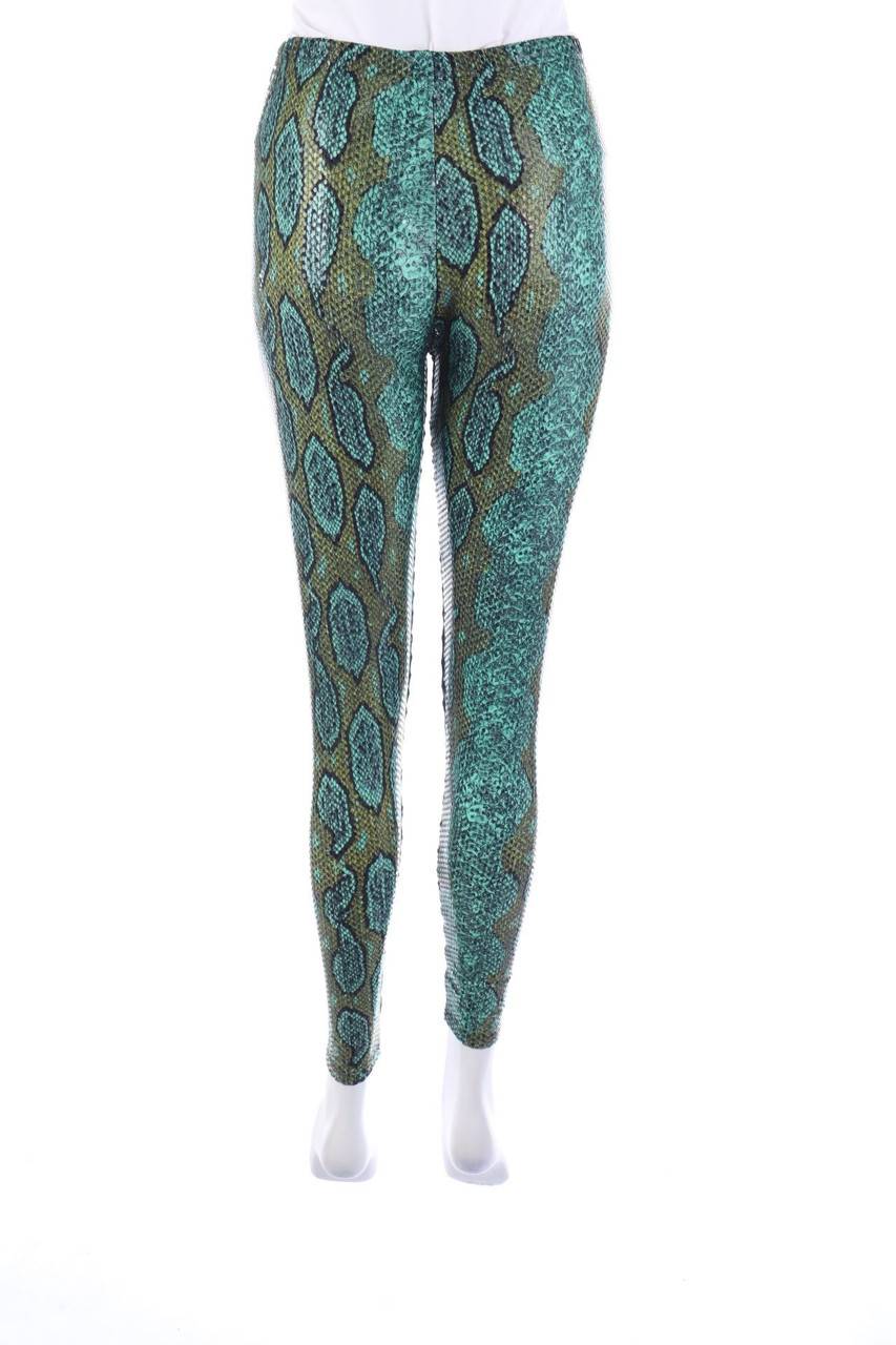 Carou VINTAGE Leggings Mit Animal-Print