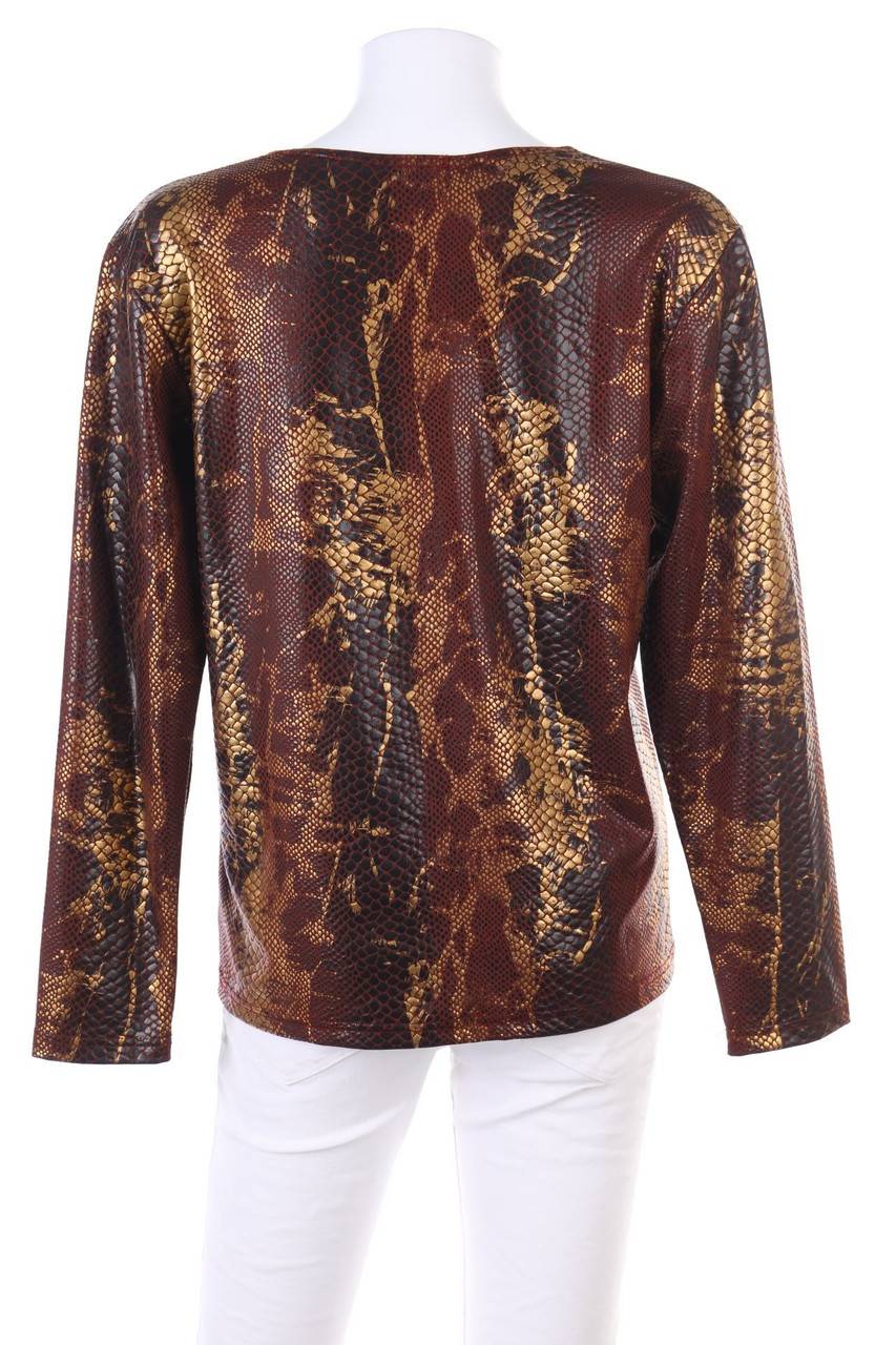 Carou VINTAGE Longsleeve-Shirt Mit Animal-Print