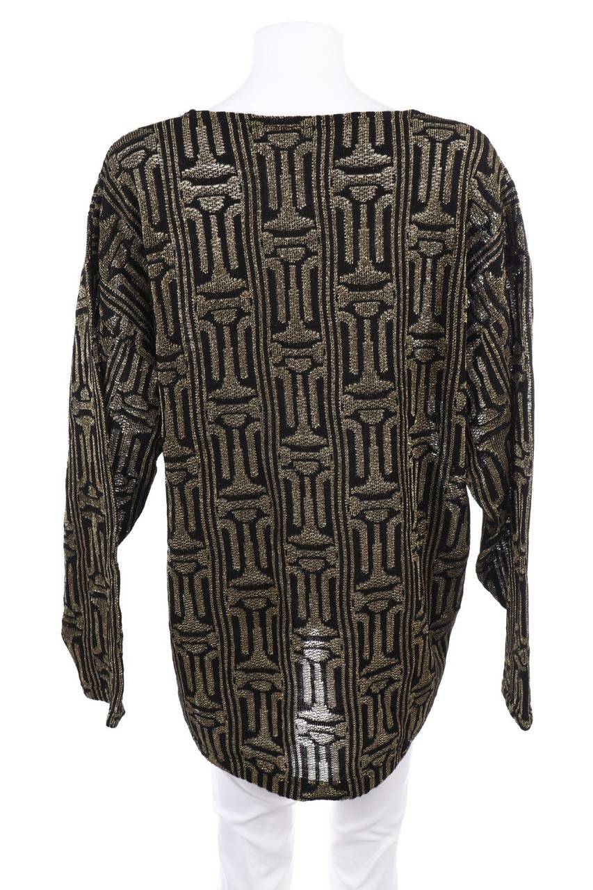 Carou VINTAGE Longsleeve-Shirt Mit Glitzer