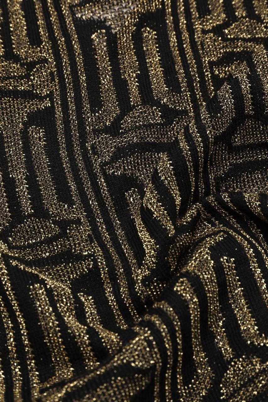 Carou VINTAGE Longsleeve-Shirt Mit Glitzer