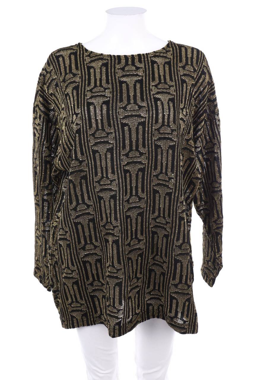 Carou VINTAGE Longsleeve-Shirt mit Glitzer