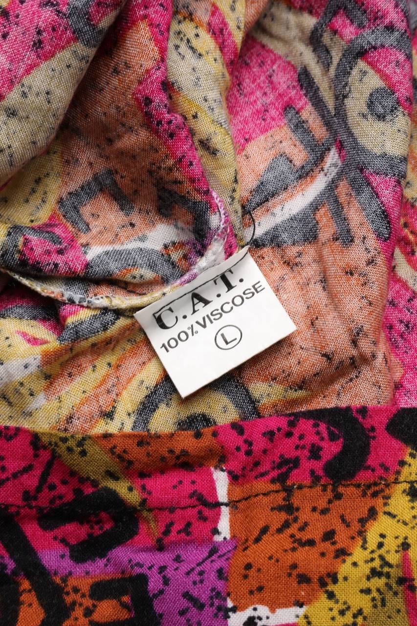 Carou VINTAGE Longsleeve-Shirt Mit Print