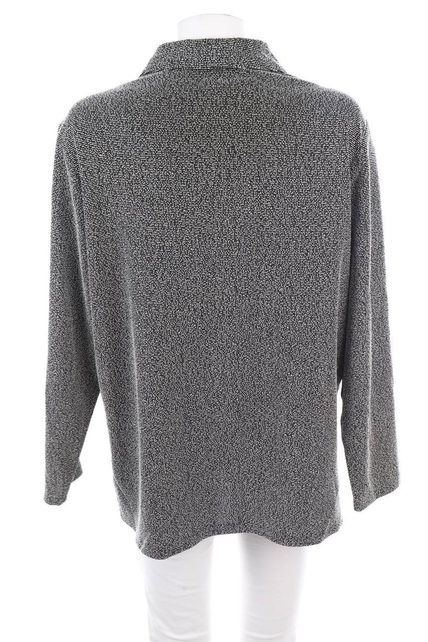 Carou VINTAGE Longsleeve-Shirt Mit Reißverschluss